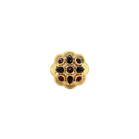 Vintage 14K Gold Ring with Garnet