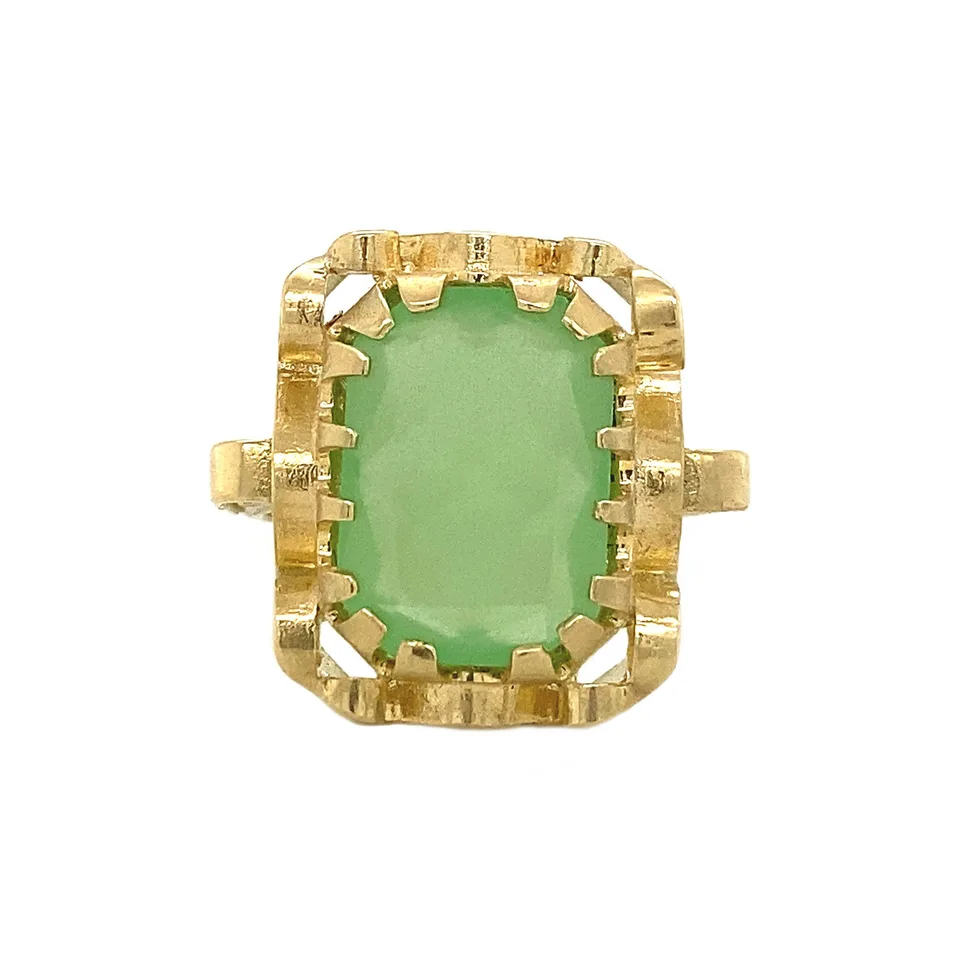 Vintage Queen's 14K Gold Ring, Giada