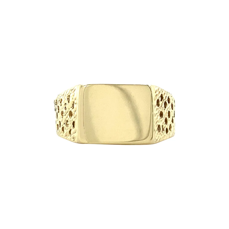 Vintage 14K Gold Signet Ring
