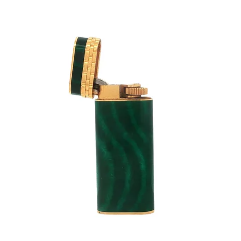 Cartier Les Must Green Lacquer Lighter
