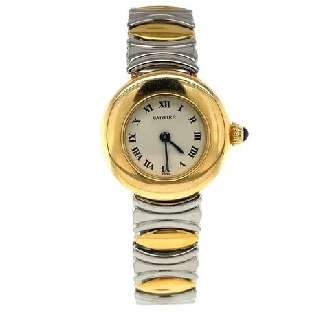 Vintage Cartier Baignoire Round Watch