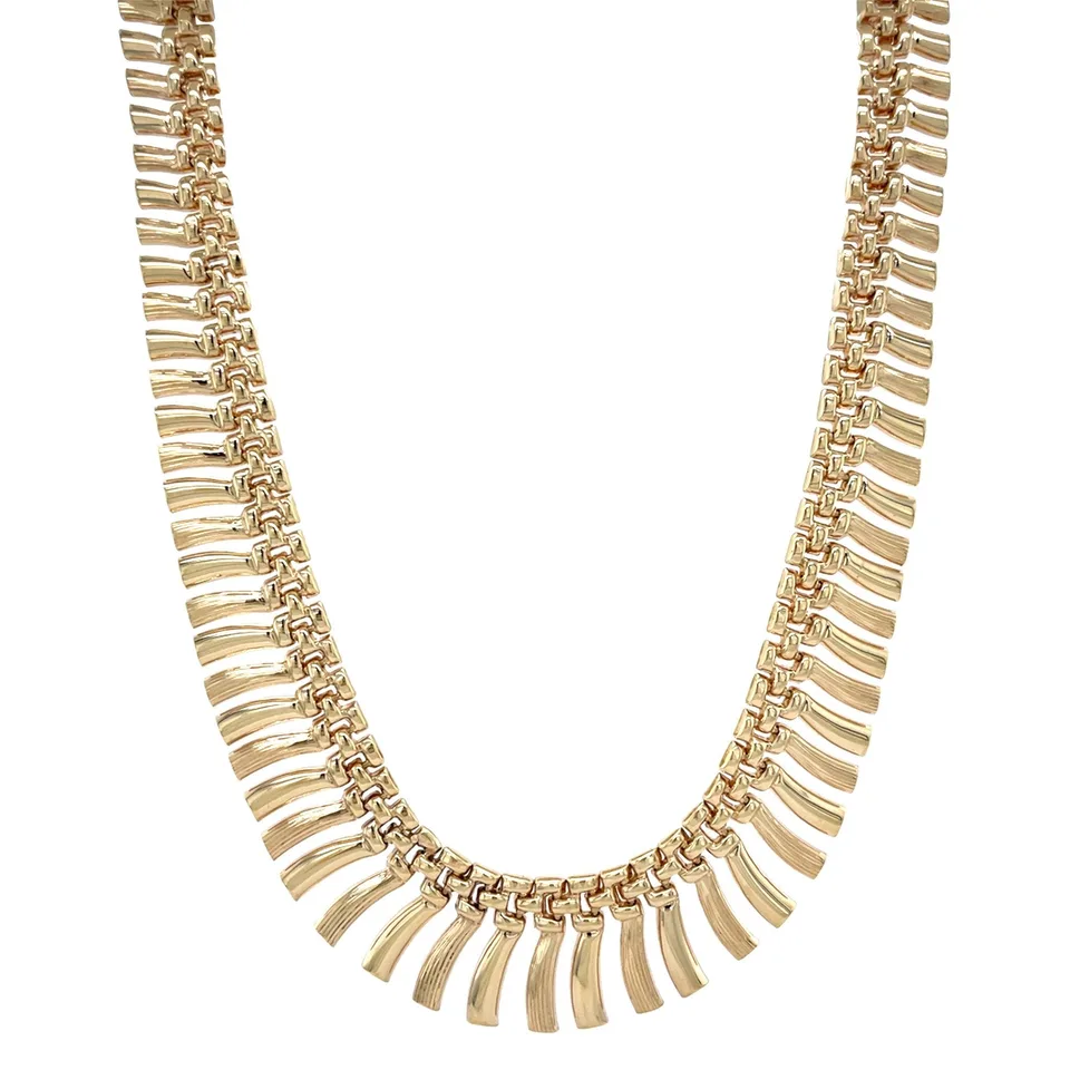 Vintage 14K Gold Fancy Necklace