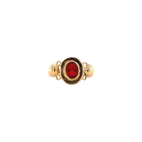 Vintage 14K Gold Ring with Ruby