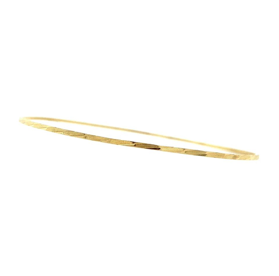 Vintage 14K Gold Ornate Rinkelarmband Bracelet