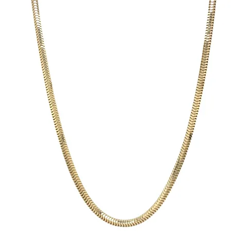 Vintage 14K Gold Snakes Necklace