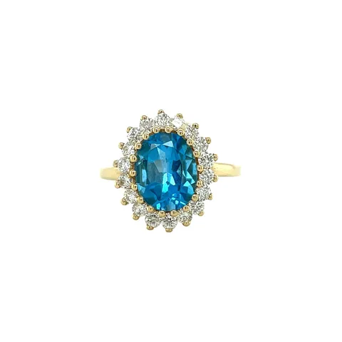 Vintage Lady Di Ring, Poolside Party