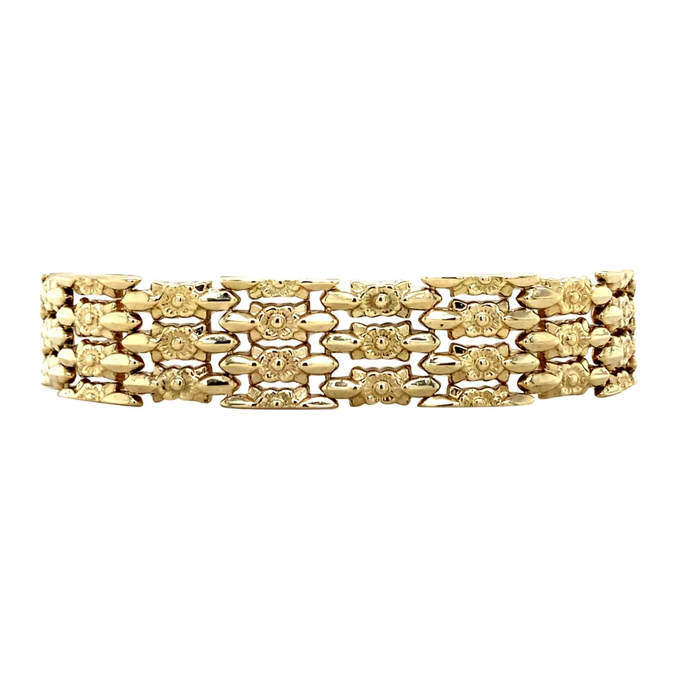 Vintage 14K Gold Fancy Bracelet