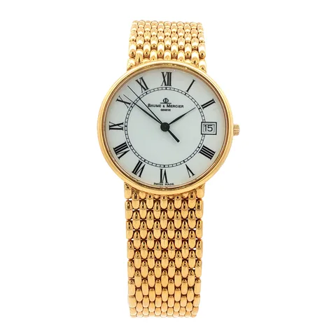 Vintage Baume & Mercier Classic 18K Gold Watch