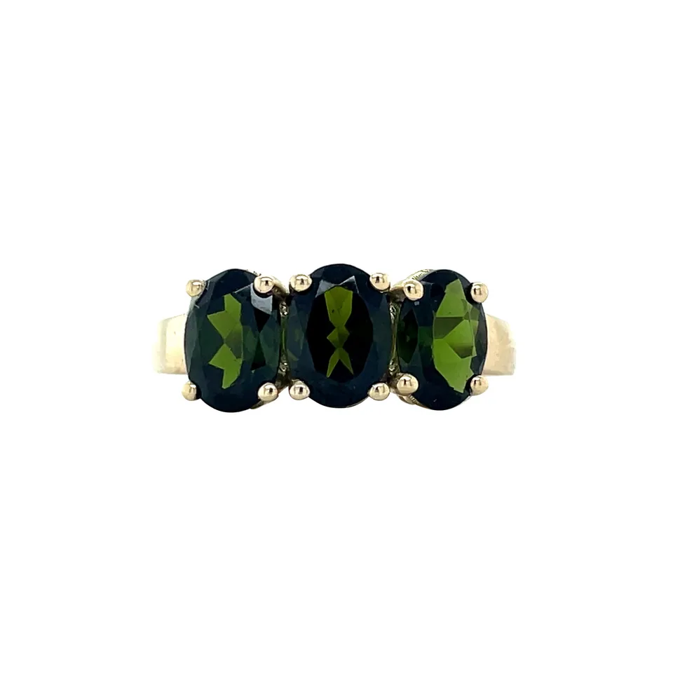 Vintage Marlene 14K Gold Ring, Forest