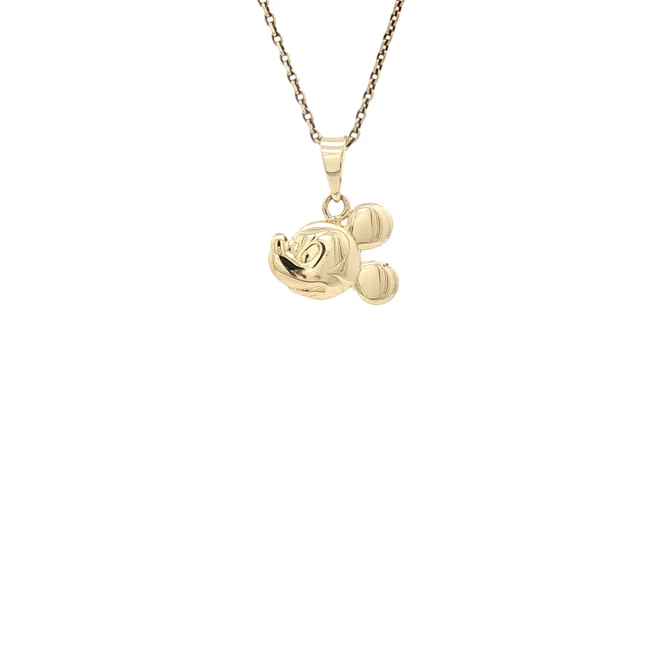 Vintage 14K Gold Mickey Mouse Pendant