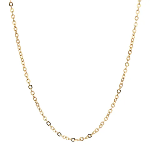 Vintage 18K Gold Anchor Necklace