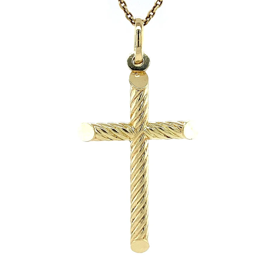 Vintage 14K Gold Pendant Cross