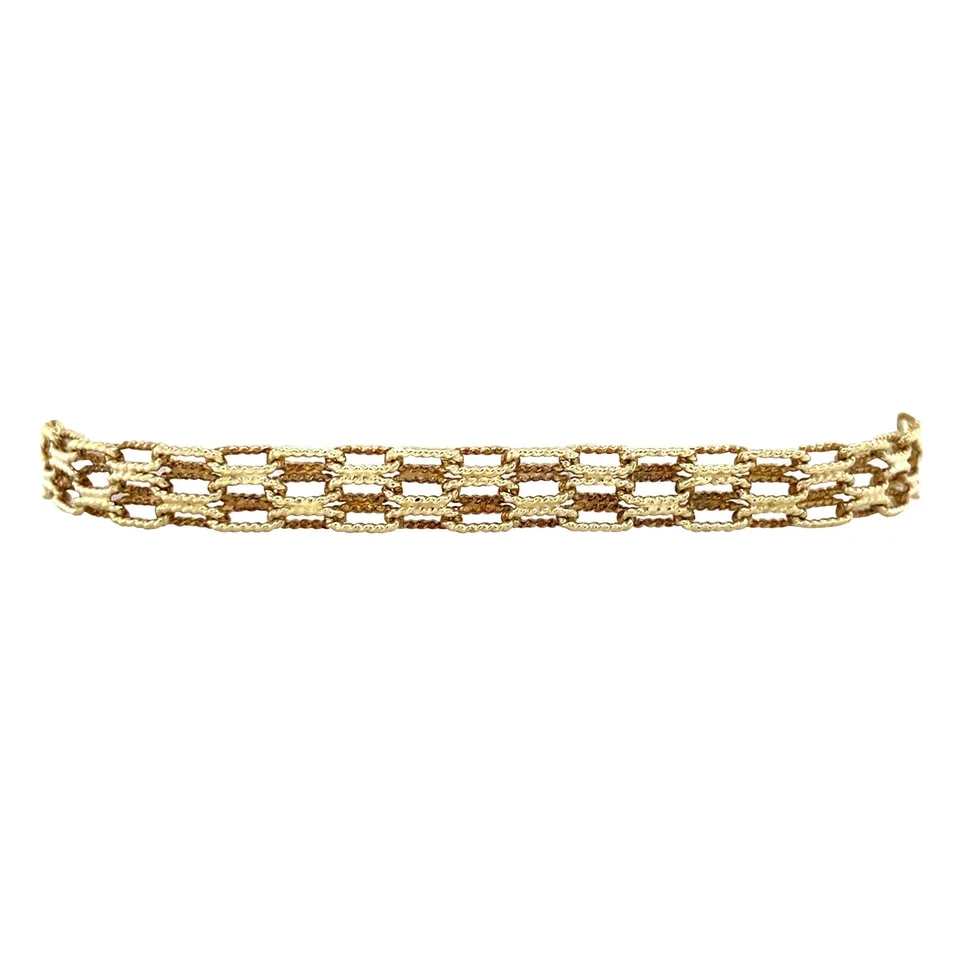 Vintage 14K Gold Fancy Bracelet