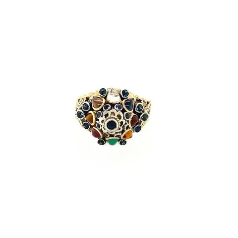 Vintage Thai Princess 12K Gold Ring