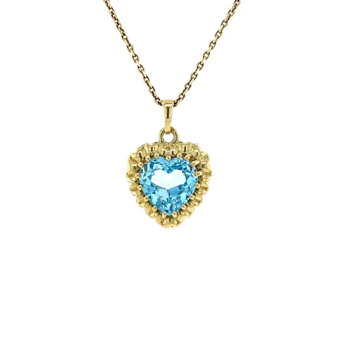 Vintage Sophia 14K Gold Pendant, Poolside Party