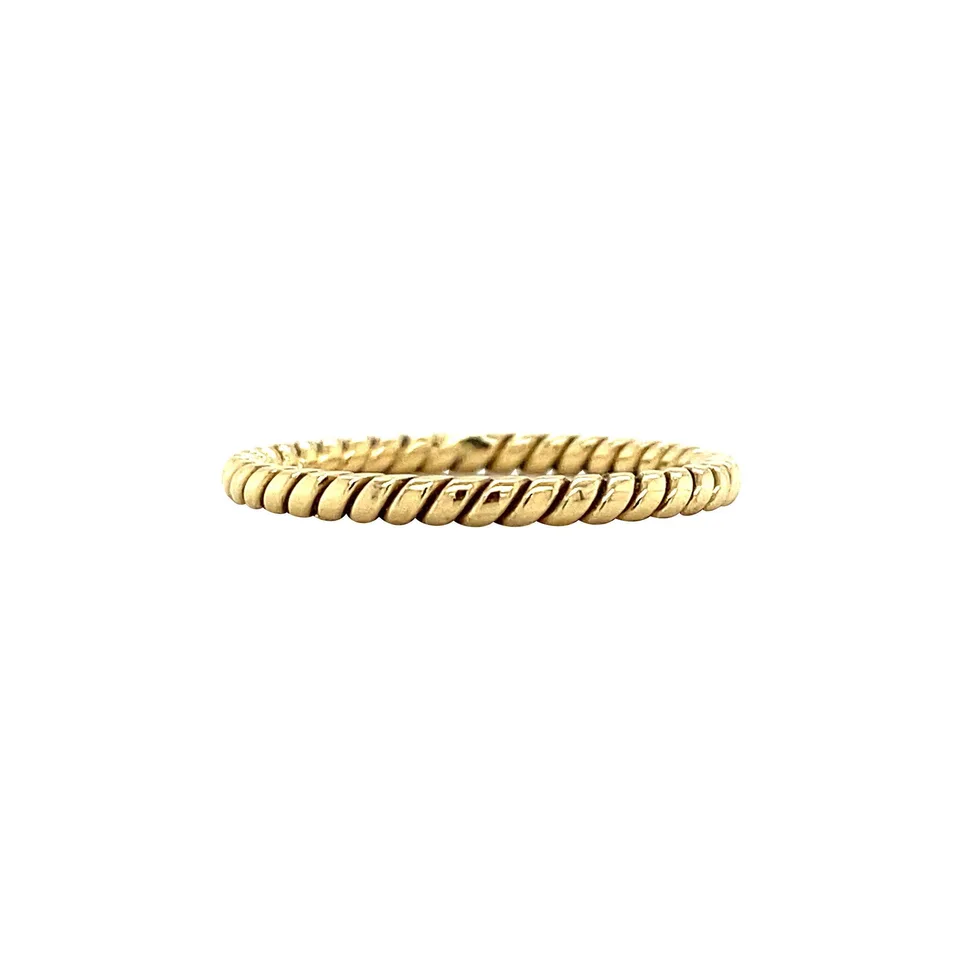 Vintage 14K Gold Ring Getordeerd