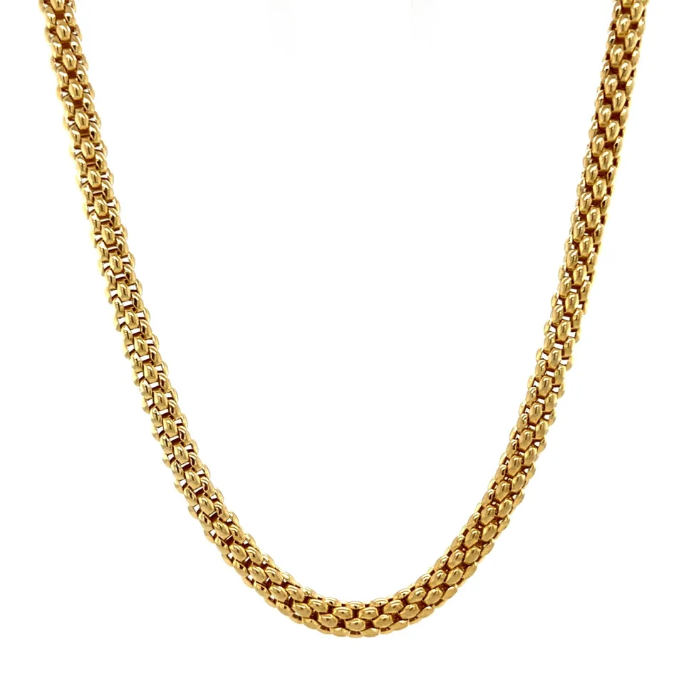 Vintage 14K Gold Fancy Necklace