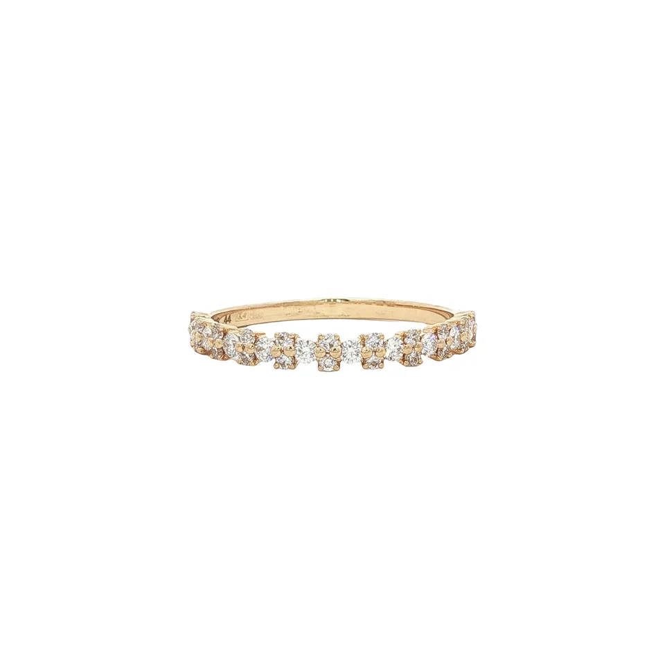 Vintage 14K Gold Ring with Diamond