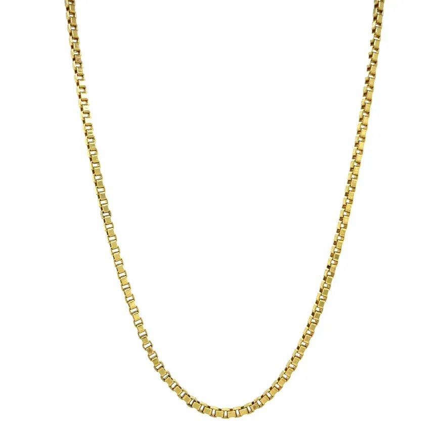 Vintage 14K Gold Venetian Necklace