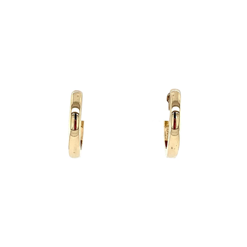 Vintage 14K Gold Hoop Earrings Mini