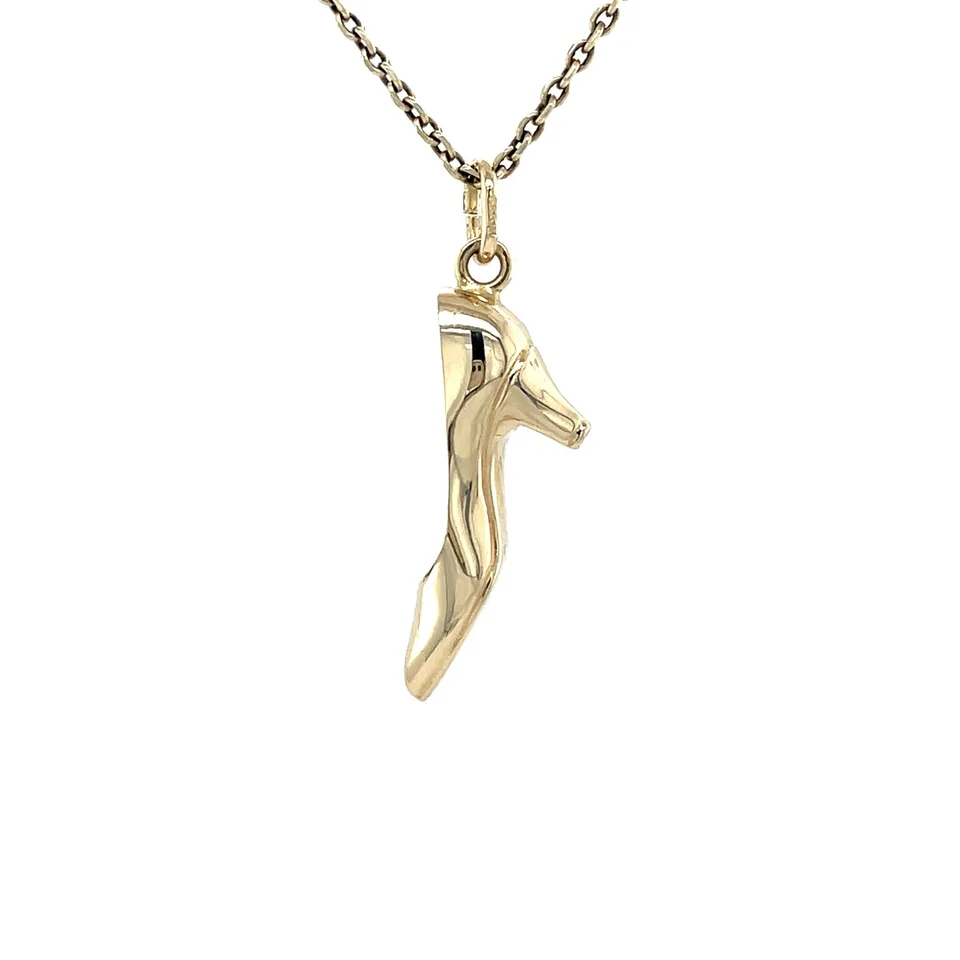 Vintage 14K Gold Hak Pendant