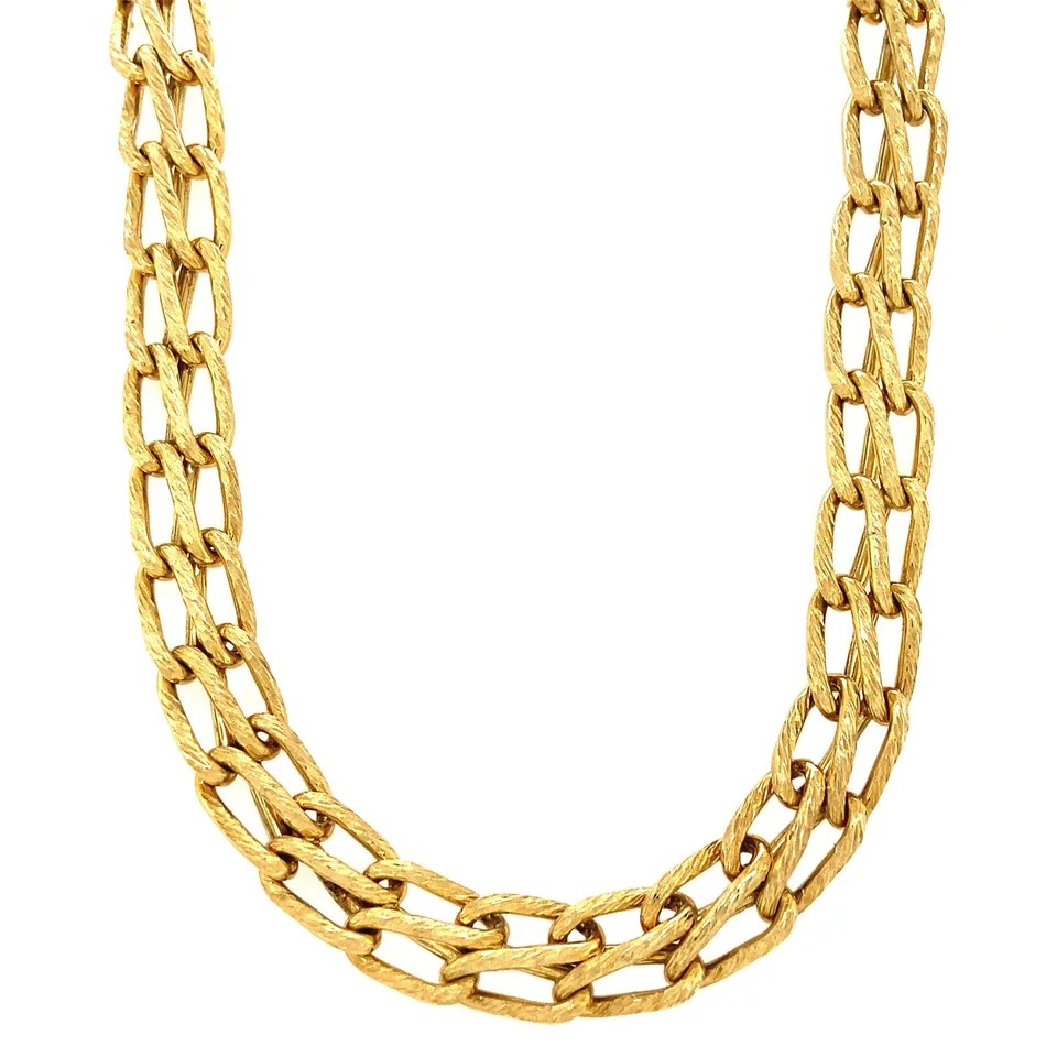Vintage 14K Gold Fancy Necklace