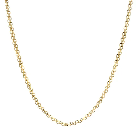 Vintage 14K Gold Fancy Necklace 45 cm