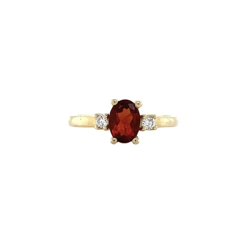 Vintage Grace 14K Gold Ring, Madeira