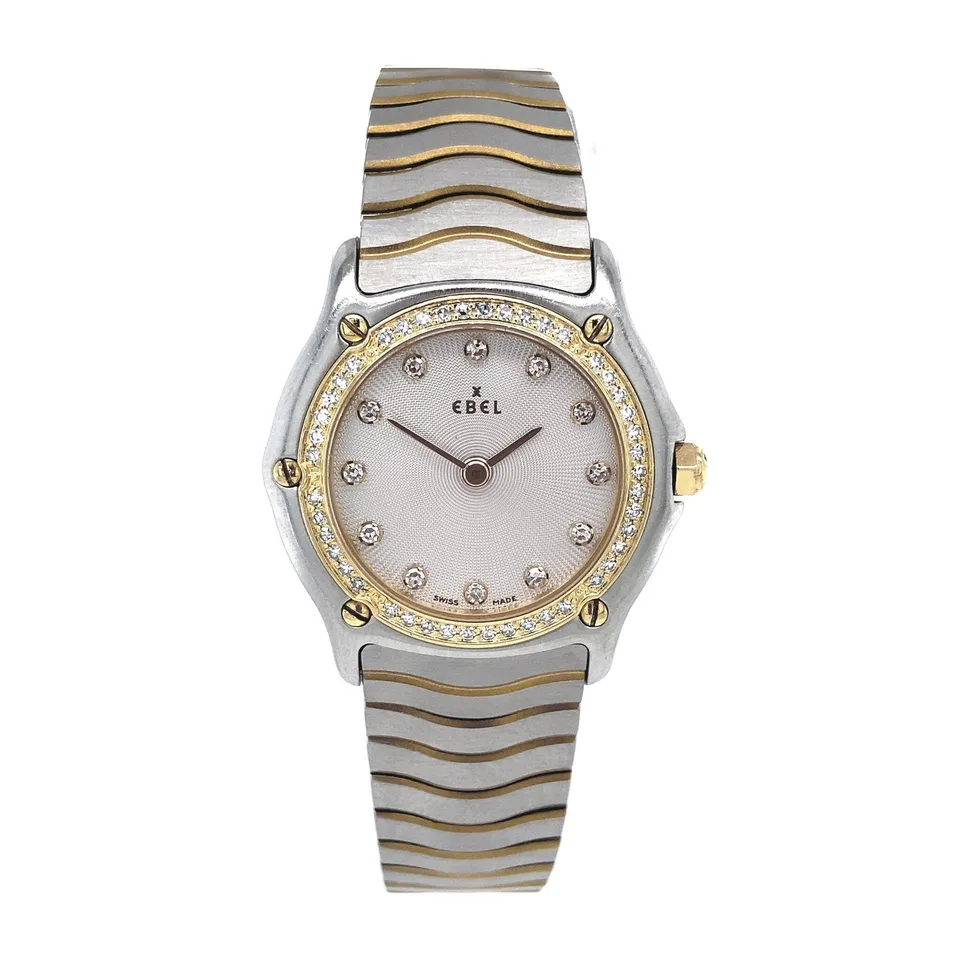 Vintage Ebel Sport 18K Gold Watch and Steel