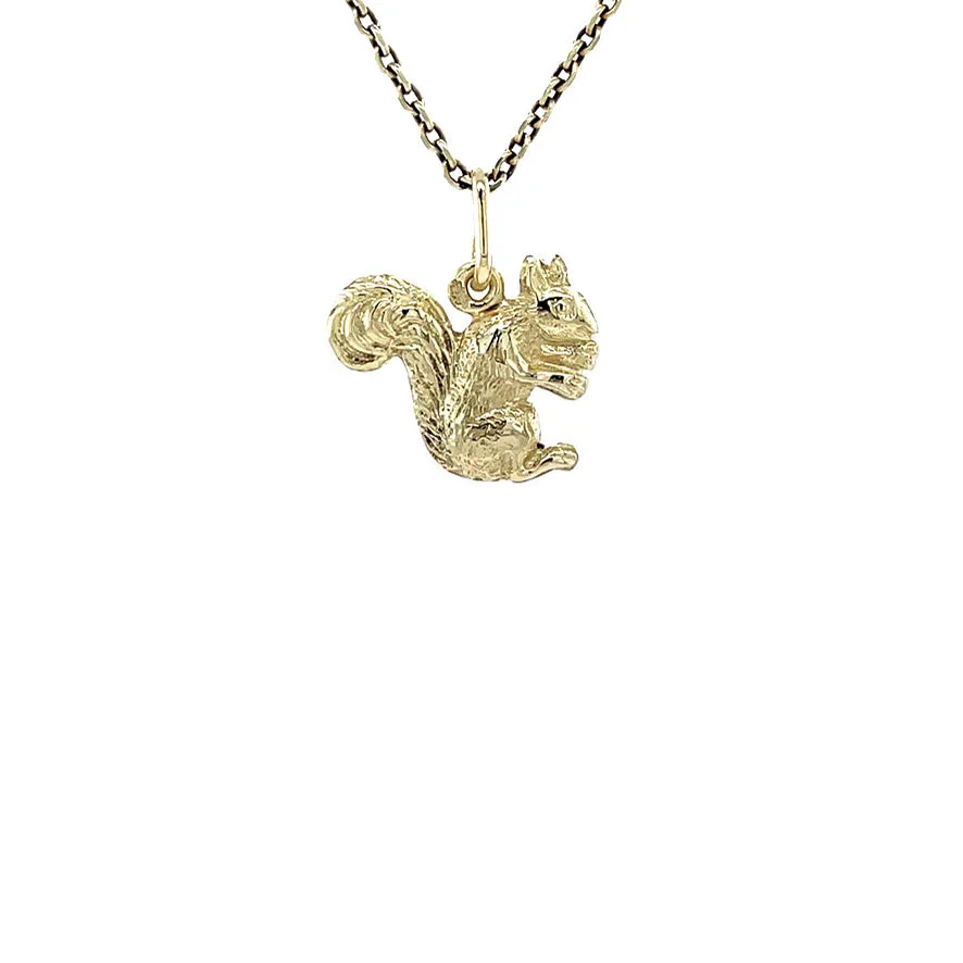 Vintage 14K Gold Eekhoorn Pendant