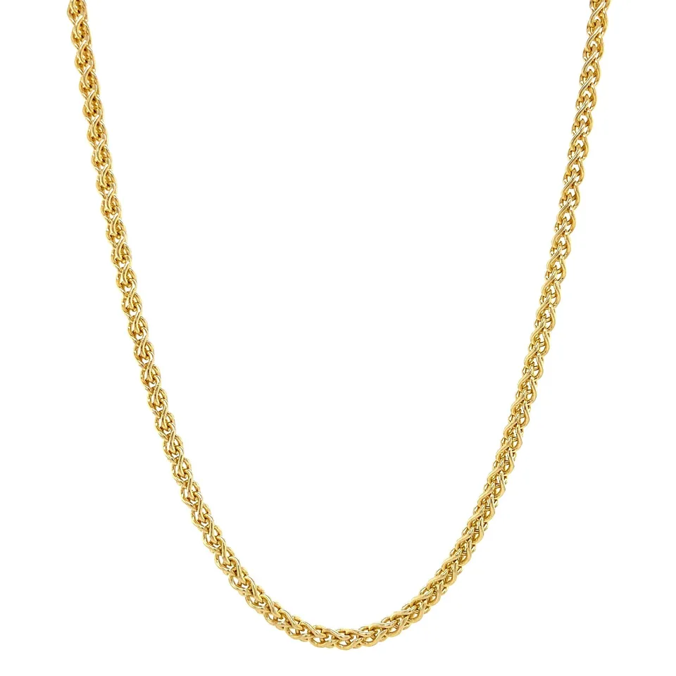 Vintage 14K Gold Necklace Fancy 45 cm