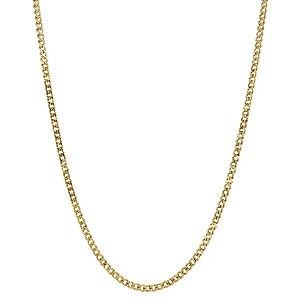 Vintage 14K Gold Necklace Curb 59 cm