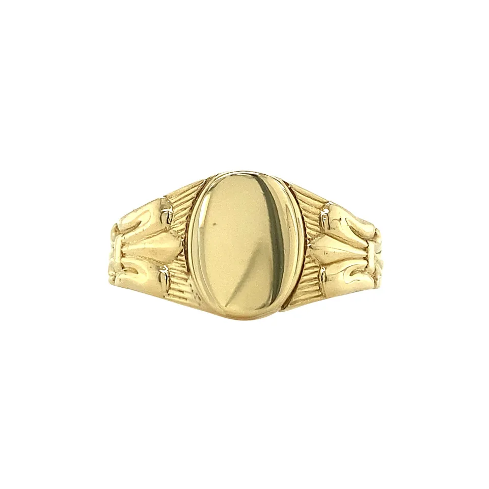 Vintage 14K Gold Signet Ring