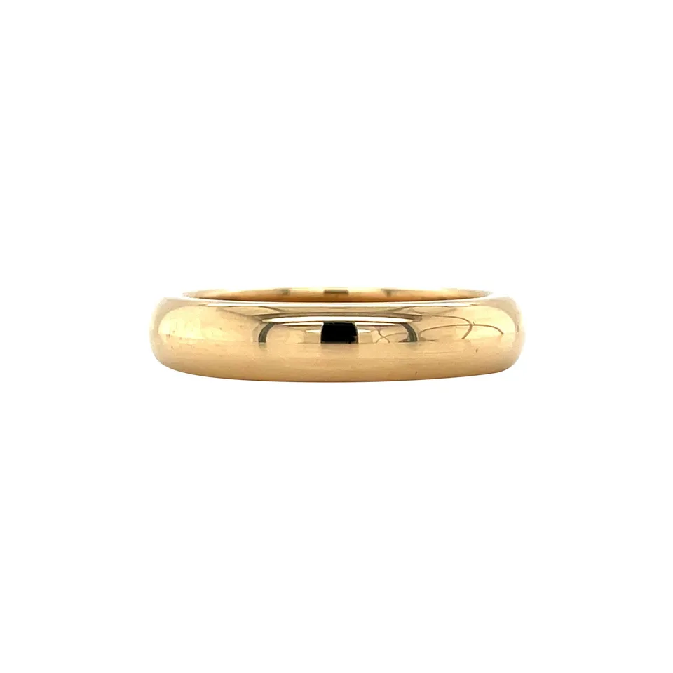 Vintage Cartier 18K Gold Wedding Band