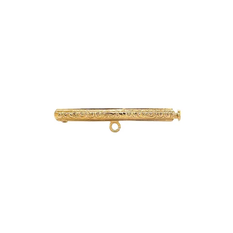 Vintage 14K Gold Watch Brooch