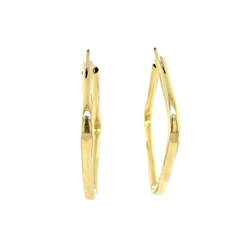 Vintage 14K Gold Hoop Earrings
