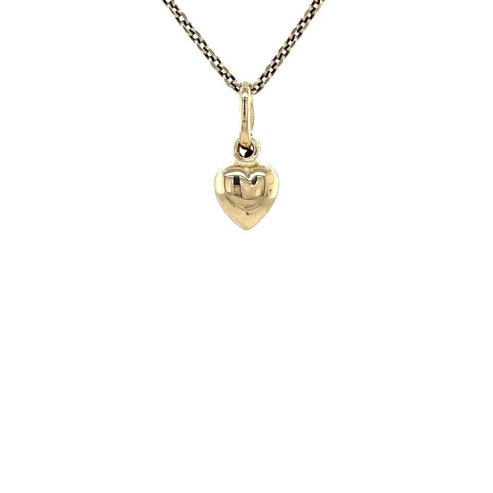 Vintage 14K Gold Hearts Pendant
