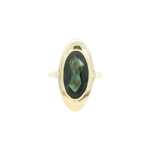 Vintage 14K Gold Ring with Spinel