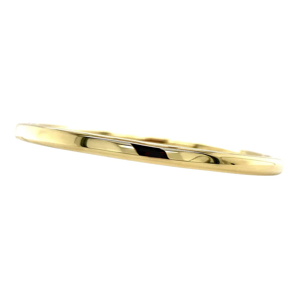 Vintage 14K Gold Smooth Bangle
