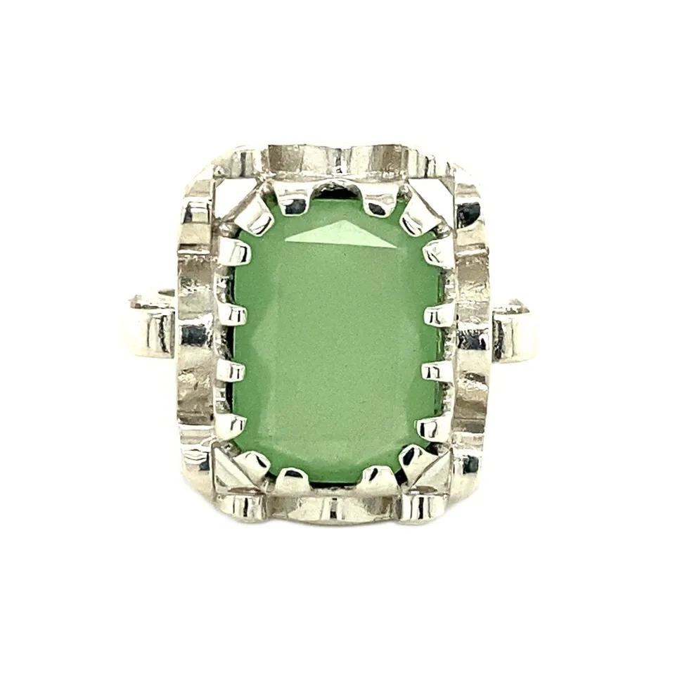 Vintage QUEEN'S Sterling Silver Ring, GIADA