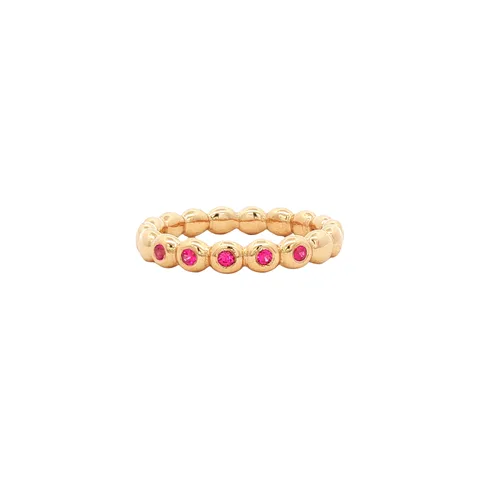 Vintage 14K Gold Ring with Ruby