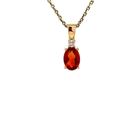 Vintage Grace 14K Gold Pendant, Madeira