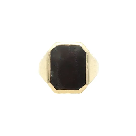Vintage 14K Gold Signet Ring with Carnelian