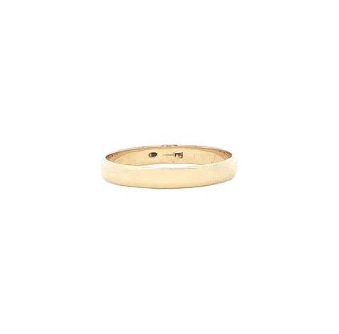 Vintage 14K Gold Smooth Ring