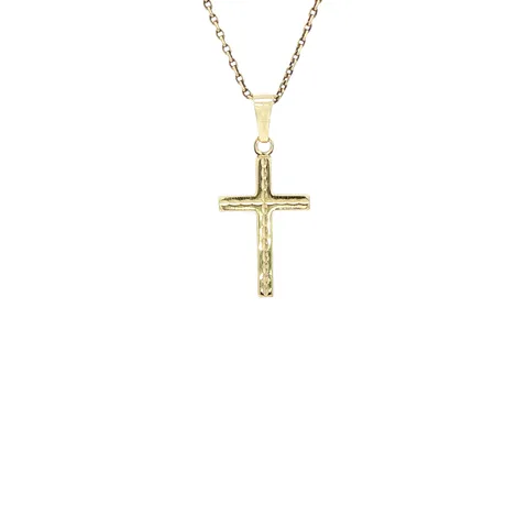Vintage 14K Gold Cross Pendant