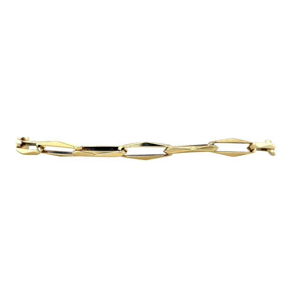 Vintage 14K Gold Closed Forever Bracelet