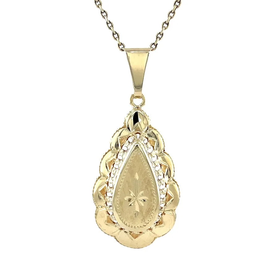 Vintage 14K Gold Fancy Pendant