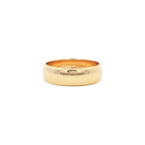 Vintage 14K Gold Smooth Ring