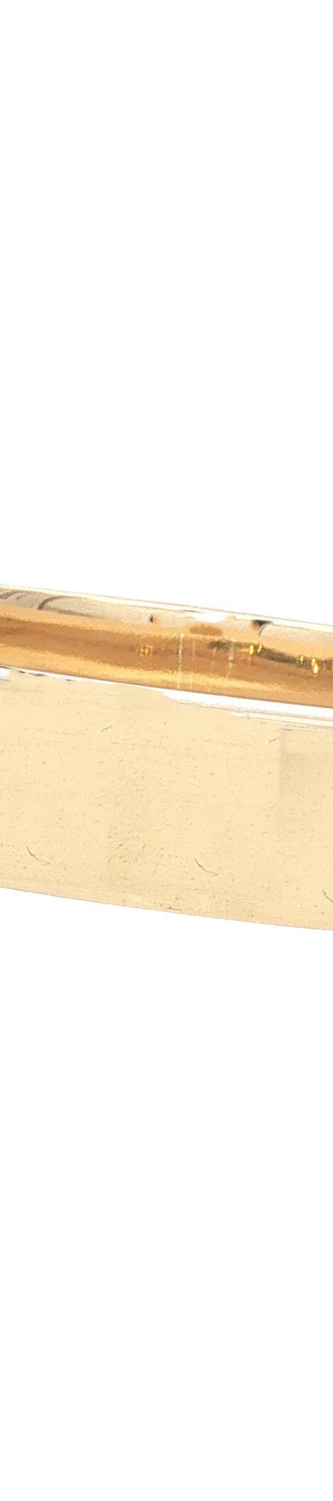 Vintage 14K Gold Smooth Bangle