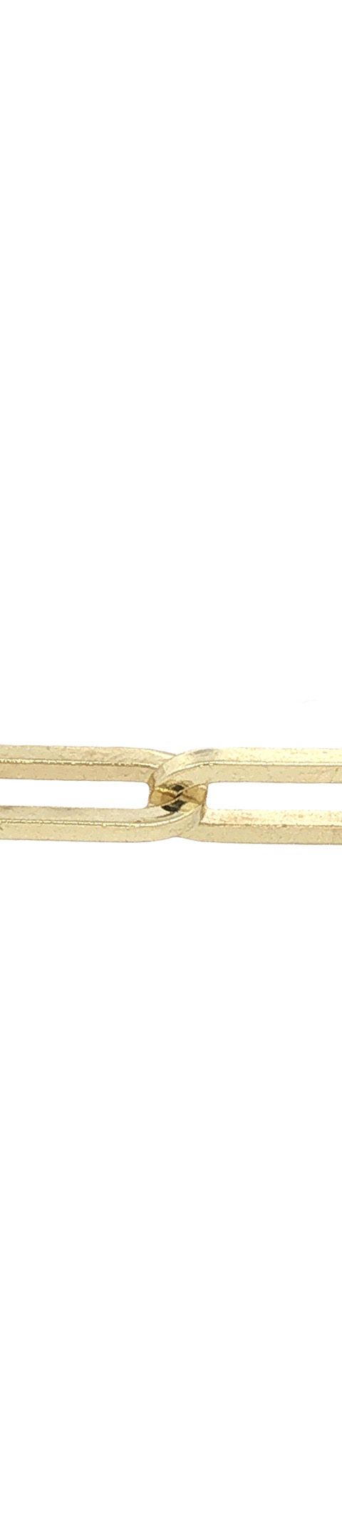Vintage 14K Gold Paperclip Bracelet